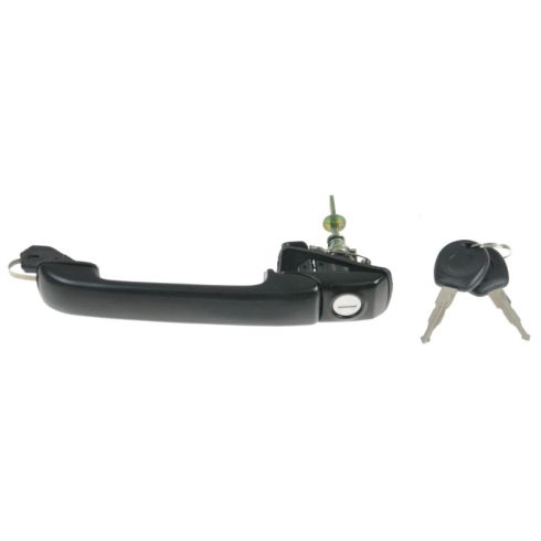 93-99 VW Jetta Golf Front Outside Door Handle w/Key LF = RF