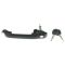 93-99 VW Jetta Golf Front Outside Door Handle w/Key LF = RF