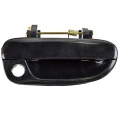2000-06 Hyundai Accent Door Handle Outside Smooth Black w/Keyhole RF