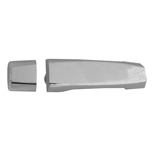 04-12 Nissan Titan Crew Cab Rear Outer Chrome Door Handle w/Escutcheon LR = RR
