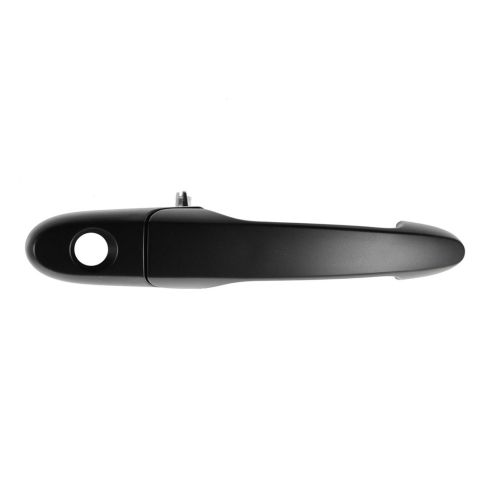 06-11 Buick, Chevy, Pontiac Mid Size Front Outer Smooth Black Door Handle w/Keyhole RF