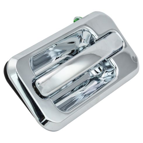 03-09 Hummer H2 Rear All Chrome Outside Door Handle LR