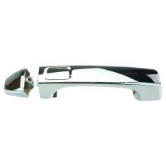 06-10 Hummer H3; 09-10 H3T All Chrome Outside Door Handle w/Cap LF = LR = RF = RR = Tailgate