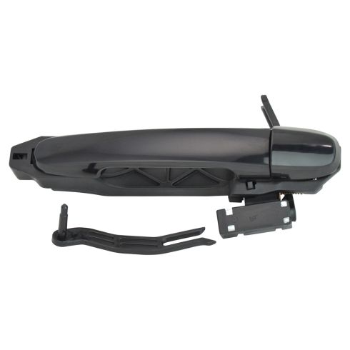 02-06 Toyota Camry; 03-08 Corolla Rear Textured Black Door Handle w/Frame & Cover RR