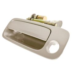 97-01 Toyota Camry, Lexus ES300 Front Beige (4M9) Exterior Door Handle (w/Keyhole) LF