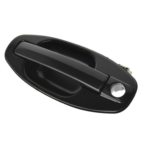 01-06 Hyundai Sante Fe Front Smooth Black Outside Door Handle w/Keyhole LF