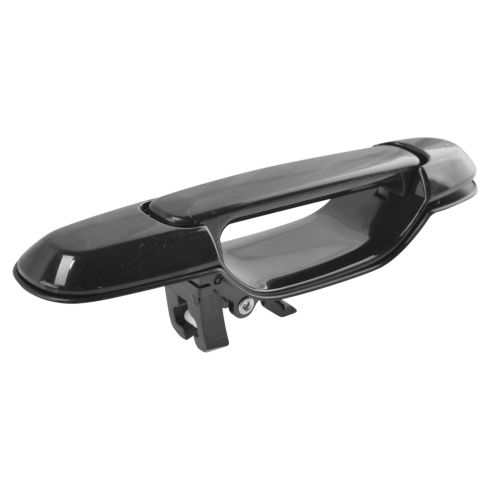 98-03 Toyota Sienna Outside Sliding Door Handle w/o Lock Hole Gloss Black LR = RR