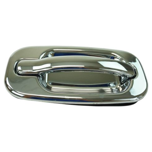 99-07 Silverado, Sierra, XL, Yukon, Tahoe, Suburban Chrome Outside Door Handle w/o Keyhole RF