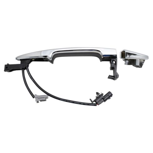 09-14 Murano, Maxima; 11-13 Leaf; 13-16 Sentra (w/ smrt key) Chrme Ext Door Hndle RF