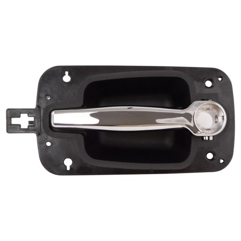 08-11 International Prostar Front Outer Chrome & Black Door Handle RF