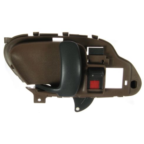 1995-02 Chevy GMC Pickup Tahoe Yukon Suburban Inside Door Handle (Dark Brown) LH