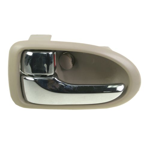2000-06 Mazda MPV Chrome & Beige Inside Door Handle LF