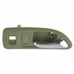 94-97 Hnda Accord 4DR (w/Pwr Locks & Pwr Wdw Prov) Frnt (Beige w/Chrome Lever) Inside Door Handle RF