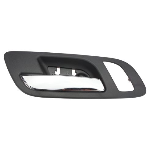 07-12 GM Full Size PU & SUV (w/Htd Seat & Memory) Front Door Inside Handle (Ebony & Chrome) LF