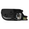 03-07 Honda Accord Sedan Rear Inside Black Door Handle LR
