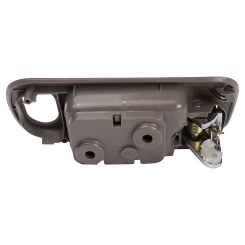 Evan-Fischer Rear Left Interior Door Handle For 2003-2011 Lincoln Town Car – Beige/Chrome