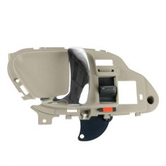 95-02 GM Full Size PU, SUV Inner Light Beige w/Chrome Lever Inner Door Handle LF = LR