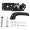 07-11 Full Size PU (New Body), SUV Inner Smooth Black Door Handle Lever Repair Kit LF = LR