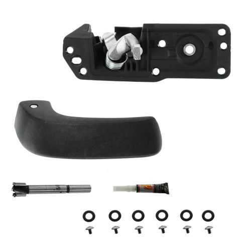 07-11 Full Size PU (New Body), SUV Inner Smooth Black Door Handle Lever Repair Kit RF = RR