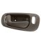 98-02 Toyota Corolla, Chevy Prizm (w/Manual Windows w/Power Locks) Front Brown Inside Door Handle LF