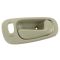 98-02 Toyota Corolla, Chevy Prizm (w/Manual Windows w/Power Locks) Front Beige Inside Door Handle RF