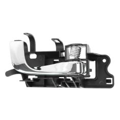 03-07 Cadillac CTS; 04-06 SRX Black w/Chrome Lever Inside Door Handle RF = RR