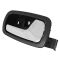 05-10 Chevy Cobalt; 07-09 Pontiac G5 Front Black w/Chrome Lever Inside Door Handle RF