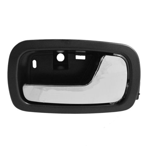 05-10 Chevy Cobalt; 07-09 Pontiac G5 Front Black w/Chrome Lever Inside Door Handle RF