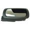 05-10 Chevy Cobalt; 07-09 Pontiac G5 Rear Black w/Chrome Lever Inside Door Handle LR