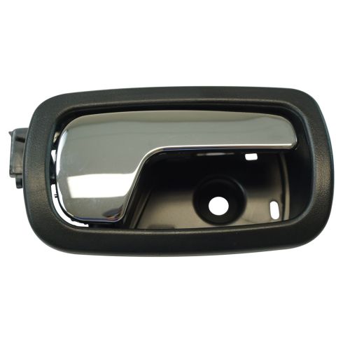 05-10 Chevy Cobalt; 07-09 Pontiac G5 Rear Black w/Chrome Lever Inside Door Handle RR