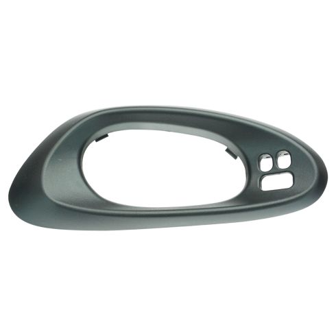 02-09 Chevy Trailblazer; 02-06 EXT (w/Convenience Pkg) Front Text Black Inside Door Handle Bezel LF