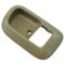 98-03 Toyota Sienna Front Inside Tan Door Handle Bezel RF