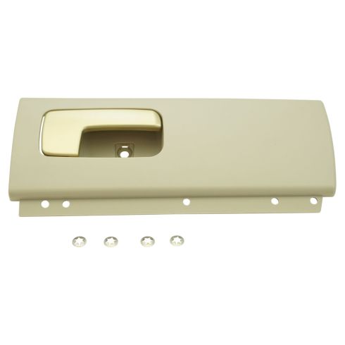 03-12 Lincoln Town Car Rear Inside Beige & Gold Door Handle RR