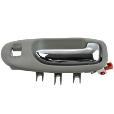 01-06 Sebring, Stratus Sedan Light Gray & Chrome Front Inside Door Handle RF