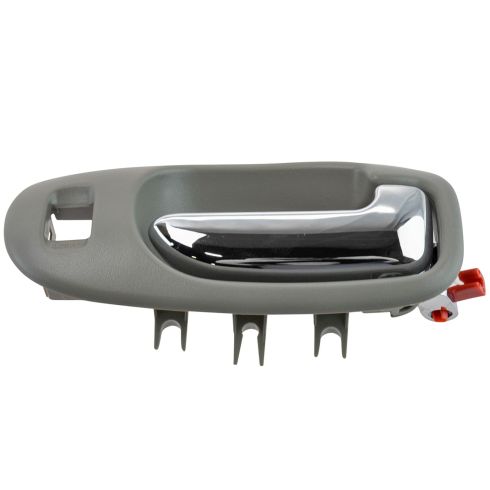 01-06 Sebring, Stratus Sedan Light Gray & Chrome Front Inside Door Handle RF