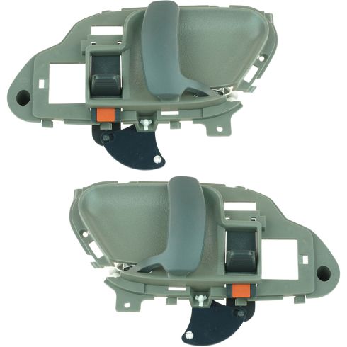95-02 Chevy GMC Truck Int Door Handle Gray Pair
