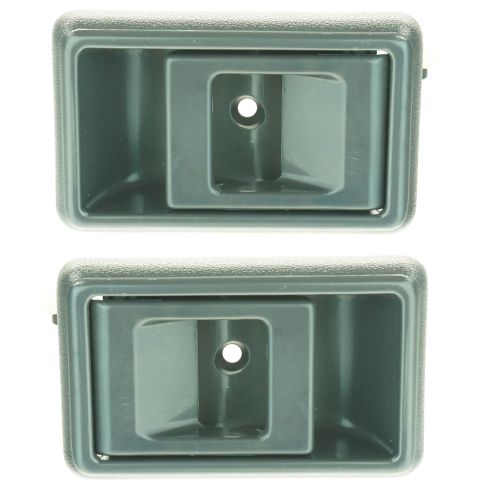 88-92 Corolla Gray Interior Door Handle Pair