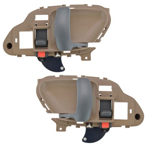 95-02 Chevy GMC Truck Tan Int Door Handle Pair