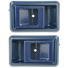 88-92 Toyota Corolla Blue Inside Door Handle Pair
