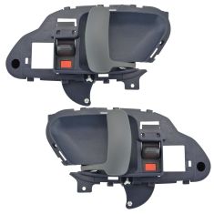 95-02 Chevy GMC Truck Int Blue Door Handle Pair