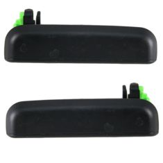 Black Outside Door Handle Pair
