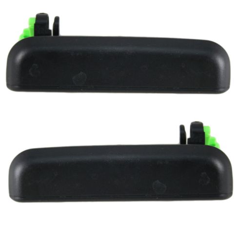 Black Outside Door Handle Pair