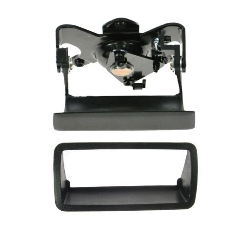 Tailgate Handle and Bezel Textured Black