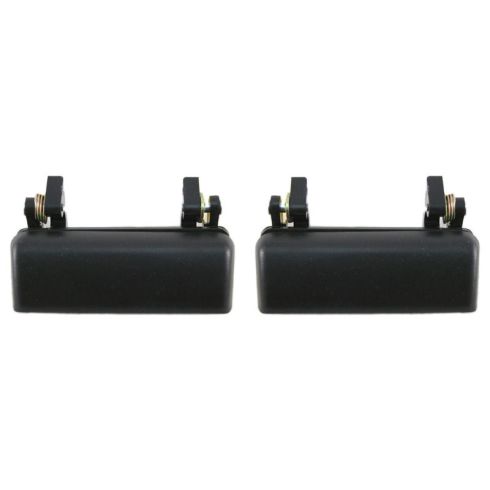 1993-97 Ford Ranger; 1998-10 Ford Ranger XL Ext Door Handle Blk PAIR