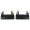 1993-97 Ford Ranger; 1998-10 Ford Ranger XL Ext Door Handle Blk PAIR