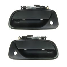 93-98 Toyota T100 Door Handle Exterior All Black Pair