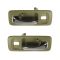 Door Handle Beige Interior Front Pair