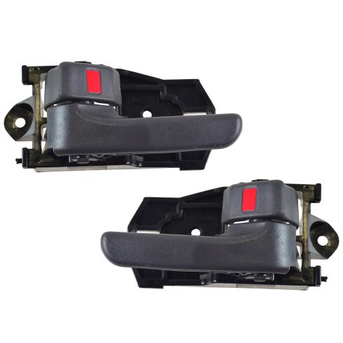 97-01 Toyota Camry Door Handle Interior Gray Front Rear Pair