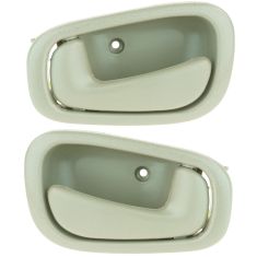 1998-02 Corolla Prizm Door Handle Int Tan Pair