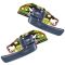 92-96 Camry Door Handle Inside Blue Pair